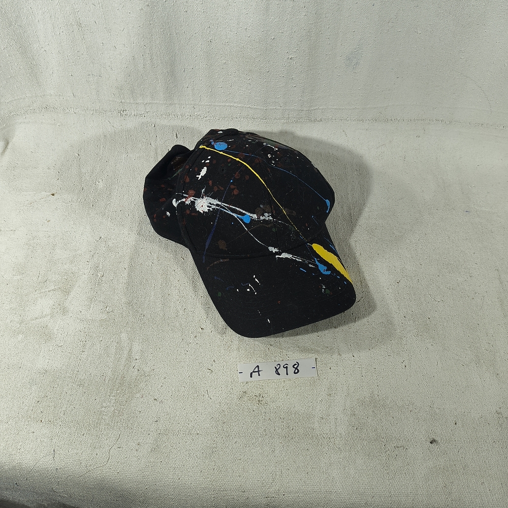 Timothy Designs Men's Adjustable Black Cap W/Unique Street Wear Art Design